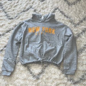 NWT H&M Drawstring New York Hoodie